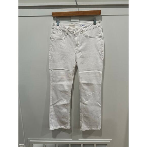 Pilcro Straight Leg Crop Jeans Size 28 - Picture 1 of 4